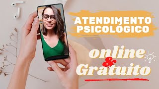 Atendimento Psicólogo Gratuito e Online 6 DICAS [upl. by Philipson106]