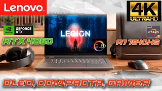 Lenovo Legion Slim 5 14quot  OLED  RTX 4060 8GB  R7 7840HS  compacta y potente Laptop Gamer [upl. by Baily]