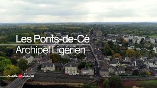 Vues sur Loire  Les Ponts de Cé archipel [upl. by Atisor]