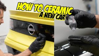 How to Ceramic Coat a NEW Car [upl. by Donella237]