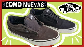 Cómo RENOVAR VANS NEGRAS [upl. by Celestine425]