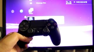 How to Use PS4 Controller on PS3 EASY METHOD WIRED AND WIRELESS [upl. by Led461]