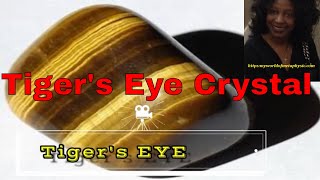 Tigers Eye Crystal For Manifesting [upl. by Aeynod]