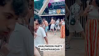 Half moon party in koh phangan🌓🌙⭐️🌟💥🔥⚡️✨kohphangan halfmoonparty halfmoon party rave [upl. by Sophie805]