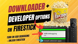 Firestick Developer Options GONE How to ReEnable  Install Downloader [upl. by Naujahs]