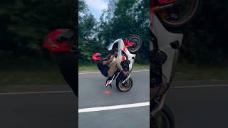 Yamaha YZFR1 anniversary 2022 Wheelies 🚀 shorts [upl. by Maiocco]