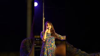 BHAMA ACTRESS SINGING MOONGIL THOTTAM SONG KADAL MOVIE bhama moongilthottam arrahman [upl. by Esirtal]