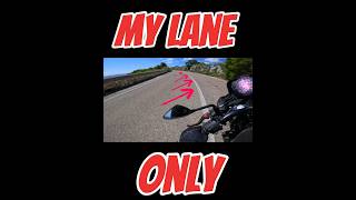 I Ride Into My Lane Only [upl. by Zebapda709]