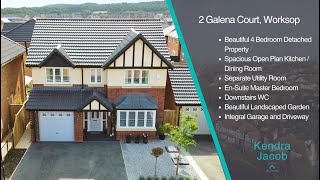 Beautiful 4 Bedroom Detached Property FOR SALE 2 Galena Court Worksop [upl. by Jasper]