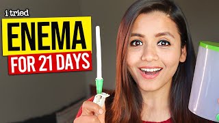 I Tried Enema Everyday For 21 Days SatvicMovement Enema Benefits In Hindi एनिमा के फ़ायदे [upl. by Nove]