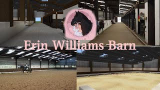 Erin Williams Barn IN Minecraft  DibbleCraft  minecraft horse stable [upl. by Yacov486]