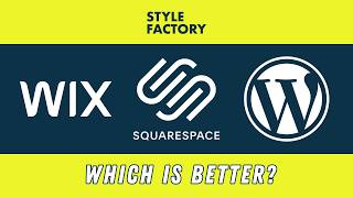 Wix vs Squarespace vs Wordpress 2024 — Which is Better [upl. by Aierb664]