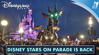 ⭐️ Disney STARS ON PARADE is BACK at Disneyland Paris 2024 [upl. by Roxy]