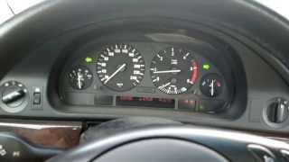 BMW E39 530d 0100 gearbox in sport mode [upl. by Ahcsim]