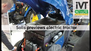 Solis presents higher HP tractors and previews electric tractor at EIMA International 2024 [upl. by Namor]