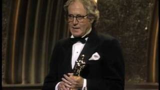 John Barry Wins Original Score 1986 Oscars [upl. by Assi]