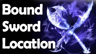 Skyrim How to get the Bound Sword Spell Location Free at level one [upl. by Ramona]