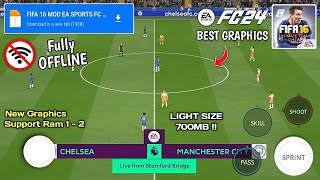 FIFA 16 Mobile Mod 24 Original Patch V12 Updated ApkDataObb Mediafire  Best Graphics [upl. by Ching]