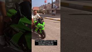 Hayırlı Cumalar o zaman 🙏 keşfet zx10r motorcycle motovlog music biker rider kawasakininja [upl. by Atnahs]