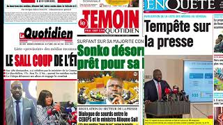 REVUE DE PRESSE MERCREDI 04 DÉCEMBRE 2024 SEN AVENIR TV [upl. by Kolb420]