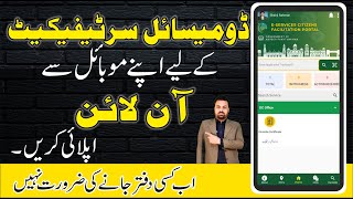 How to Apply Online for Domicile Certificate in KPK  KPK Domicile [upl. by Anyek965]