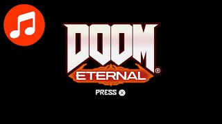 DOOM ETERNAL Music 🎵 ONE HOUR Title Screen MIX Doom Eternal OST  Soundtrack [upl. by Yarb]