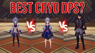 Who’s The Best Cryo DPS Ganyu amp Ayaka vs Wriothesley Can He Compete with The Two Cryo DPS Queens [upl. by Assir]