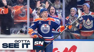 GOTTA SEE IT Connor McDavid Becomes Fourth Fastest NHLer To Reach 1000 points [upl. by Tseng]