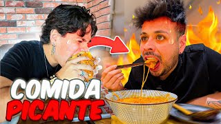 COMIENDO LA COMIDA MÁS PICANTE DEL MUNDO [upl. by Nesaj]