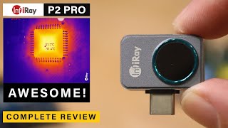 InfiRay P2 Pro Thermal Camera ⭐ For Electronics and Much More [upl. by Lectra911]