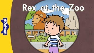 X Z words Rex at the Zoo  Level 3  By Little Fox [upl. by Leirol490]