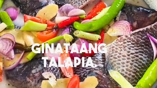 GINATAANG TILAPIA [upl. by Anjanette]