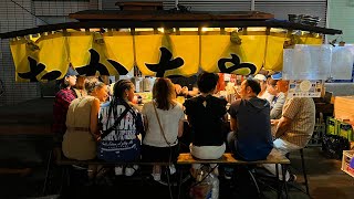 Always BUSY Japanese Food Stall Yatai Foreigner Friendly [upl. by Charin]