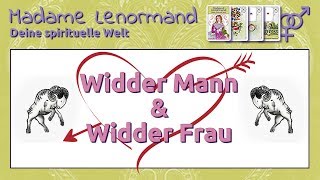 Widder Mann amp Widder Frau Liebe und Partnerschaft [upl. by Tija]