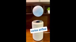 Levoit Core 300S Air Purifier Vortex Airflow [upl. by Yelnats]