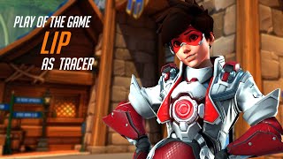 LIP PRO TRACER GAMEPLAY  POTG  OVERWATCH 2 SEASON 3 TOP 500 [upl. by Glovsky]