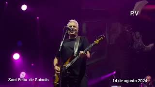 Hombres G en Porta Ferrada Sant Feliu de Guíxols 14082024 [upl. by Yssej]