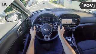 2020 KIA ESOUL 64kWh 100 ELECTRIC  204 HP  4K POV TEST DRIVE [upl. by Dyane]