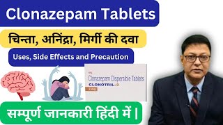 Clonazepam Tablets IP 05 mg Uses in Hindi [upl. by Angel329]