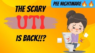 Pee nightmares😓😓Is it UTI again urinarytractinfections prevention [upl. by Ylelhsa652]