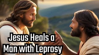 Jesus Heals a Man with Leprosy [upl. by Adnima]