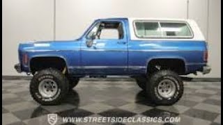 1979 Chevrolet Blazer  Silverado [upl. by Adnohryt204]