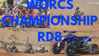 SOME ATV ACTION AT THE WORCSRacing CHAMPIONSHIP MESQUITE NV 2024 [upl. by Elaine532]