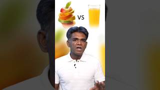 Whole fruit Vs Fruit juice  Which is healthier fruits healthyfruits fruitjuice healthyfoods [upl. by Nolahs189]