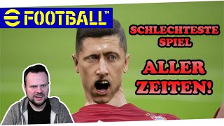 DAS SCHLECHTESTE VIDEOSPIEL DER GESCHICHTE ⚽  eFootball 2022  Deutsch [upl. by Birdie536]