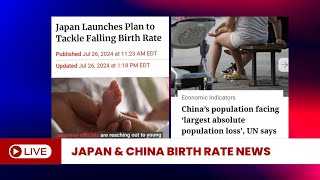 Japans and Chinas Struggle with Birth Rates Cause Real Economic and Societal Issues [upl. by Chadbourne991]