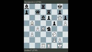 FIDE World Championship 2007  Svidler vs Morozevich  Round 10 [upl. by Hwu]