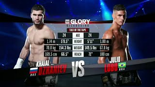 Julio Lobo VS Khaial Dzhaniev I GLORY 57 I 2018 [upl. by Conte114]