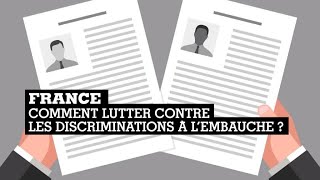 Discriminations à lembauche  le gouvernement français lance une quotstratégiequot [upl. by Assert578]