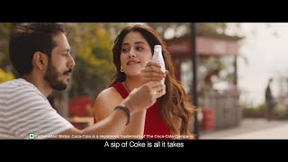 Janhvi Kapoor is ready to feel the RealMagic with CocaCola [upl. by Purpura]